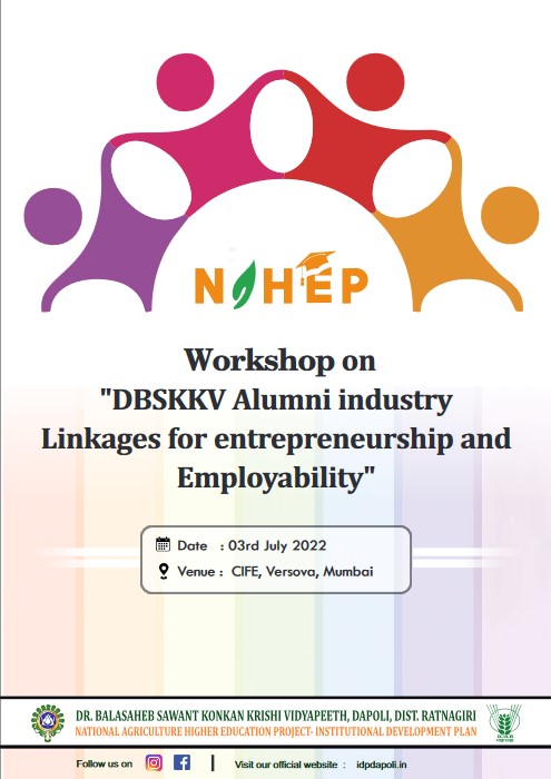Workshop on "DBSKKV Alumni industry Linkages for entrepreneurship and Employability"